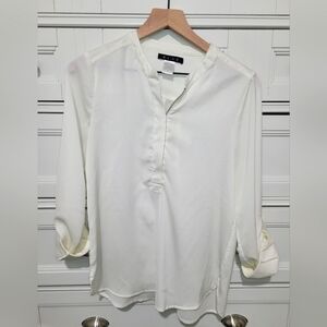 S women's blouse gold details